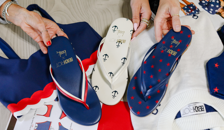 Beach Riot x beek: Pop Up in Lido Marina Village