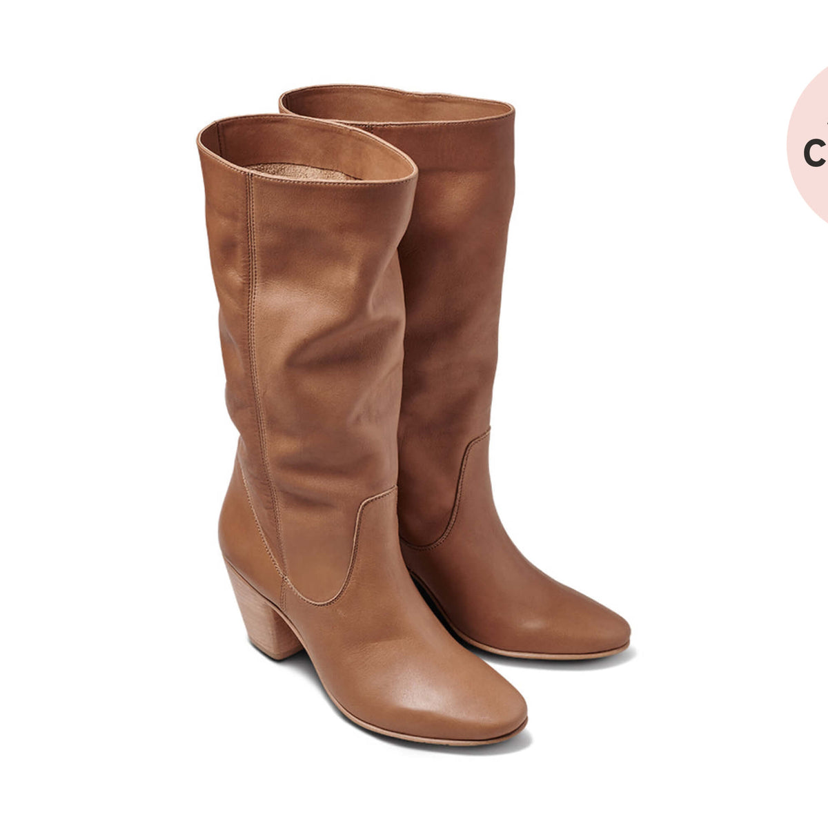 Tan leather boots Tanner Mark Men main image 2