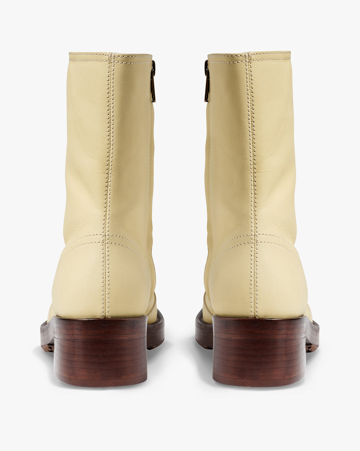 RIDER BOOT - Eggshell