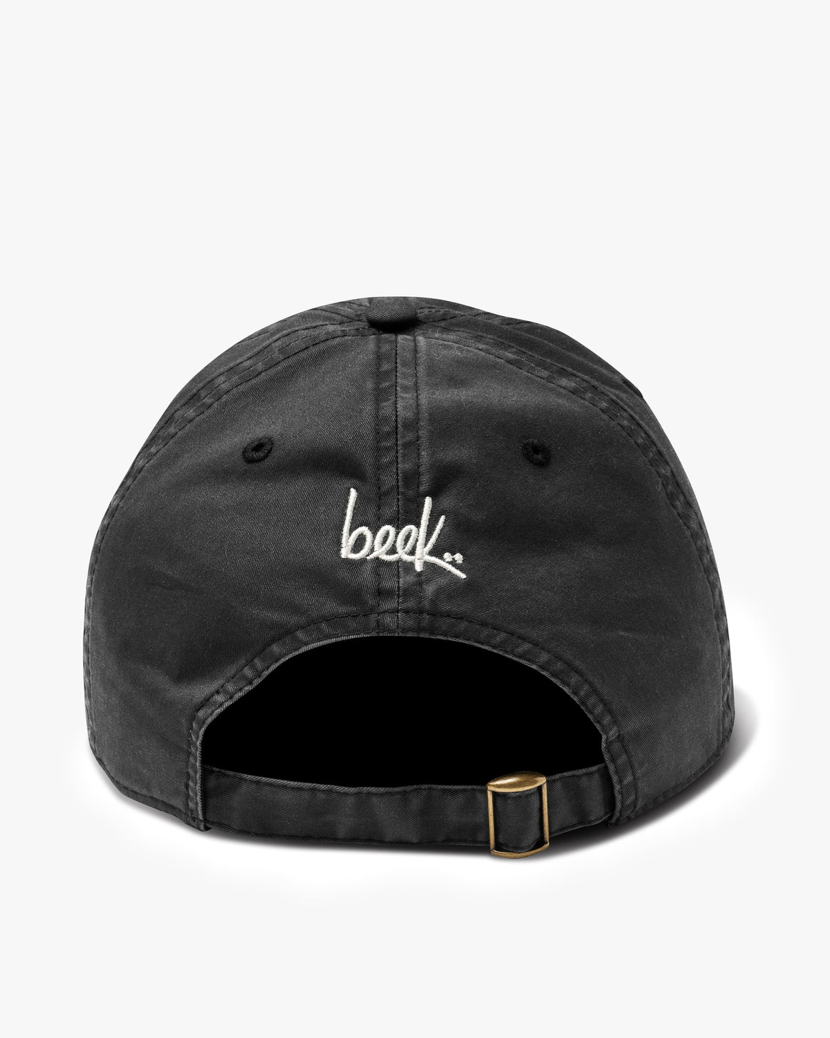 Bird Watchers Club hat in black - product back shot