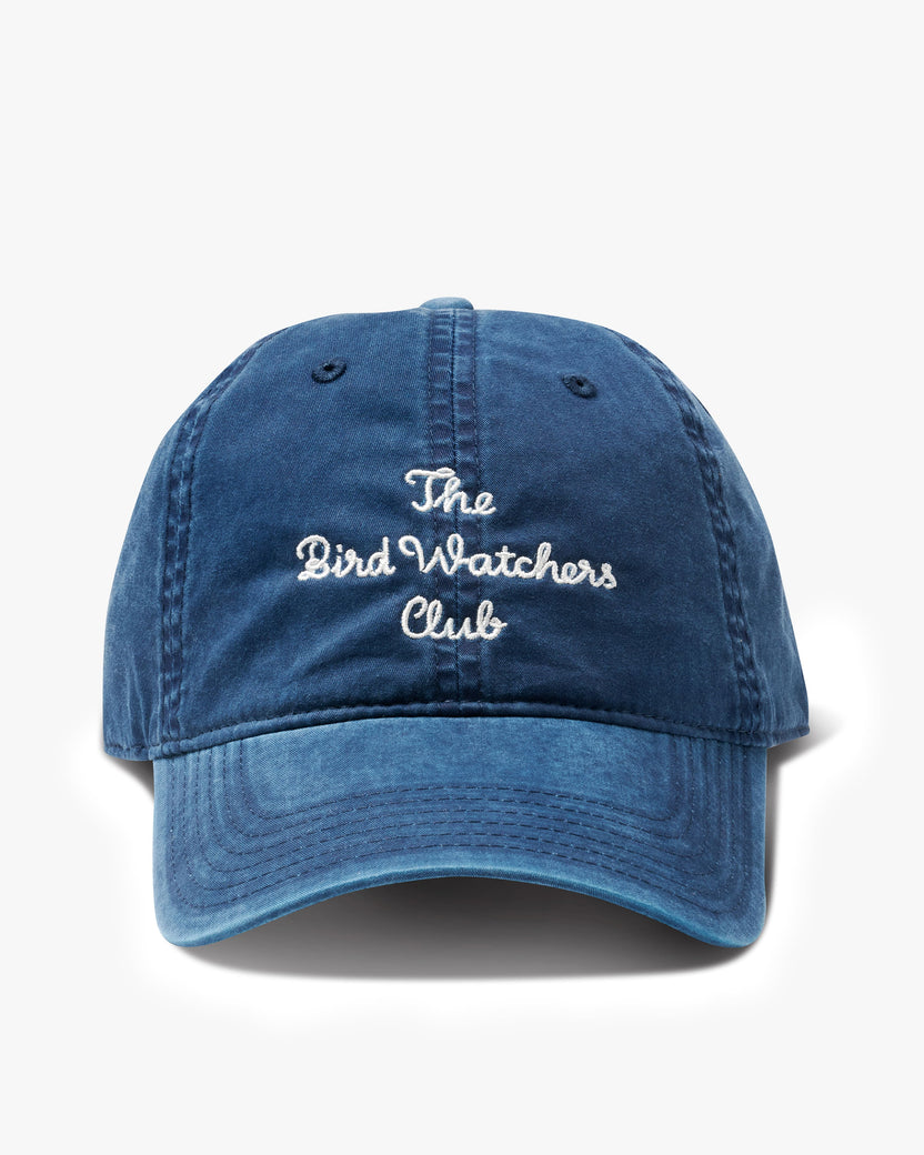 Bird Watchers Club hat in navy - product front shot