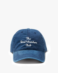 Bird Watchers Club hat in navy - product front shot