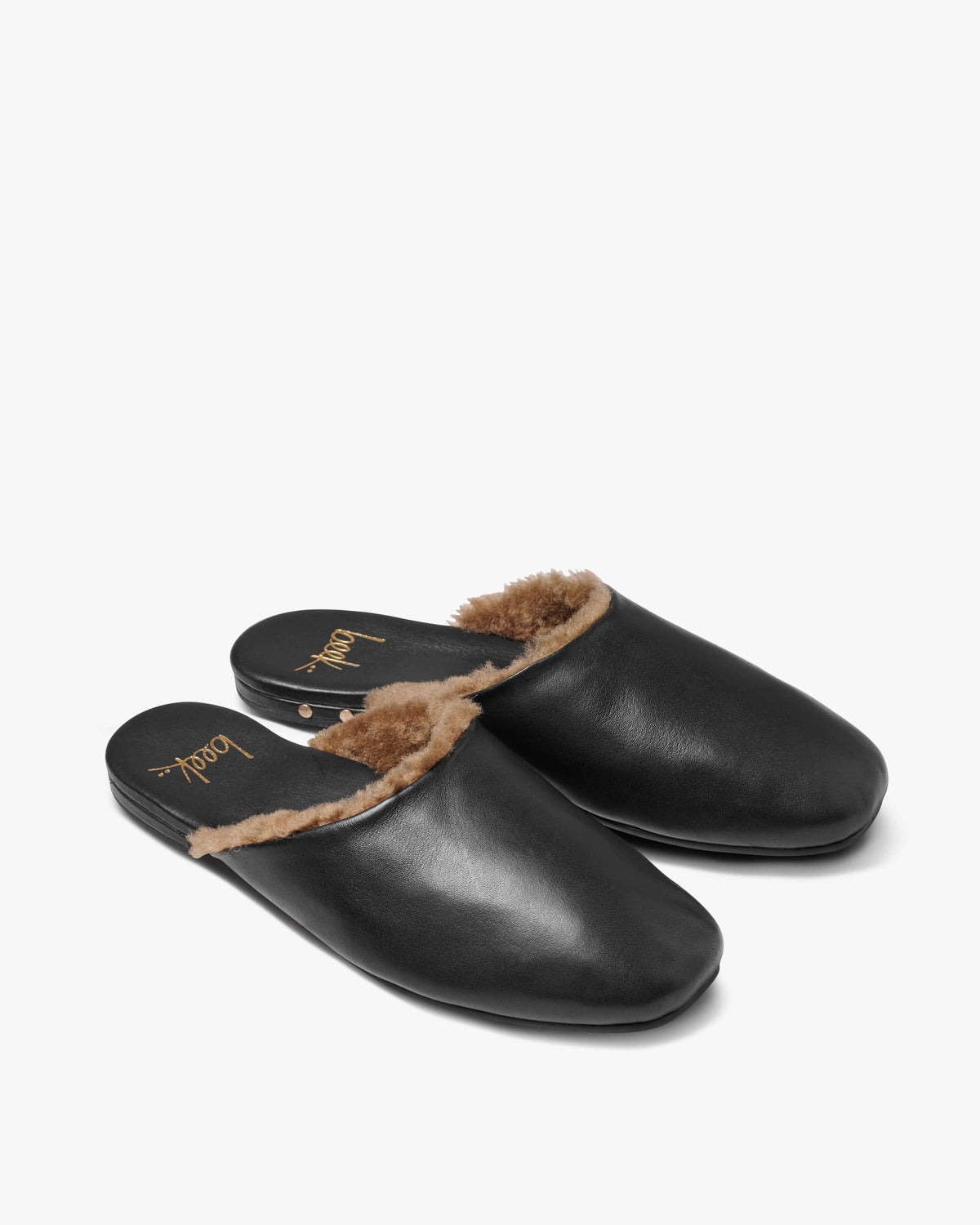 BLACKBIRD SHEARLING - Black