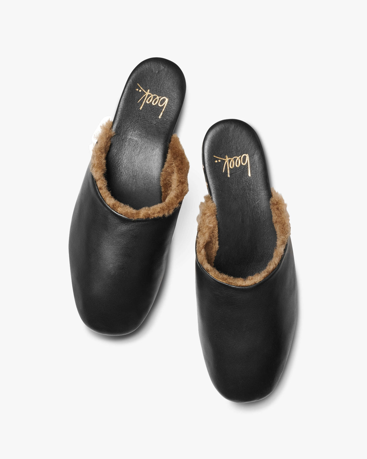 BLACKBIRD SHEARLING - Black
