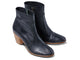 Catbird leather boot in black - product angle shot