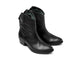 Condor leather boots in black - product angle shot