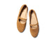 Crane suede mary jane shoe in caramel - product top shot
