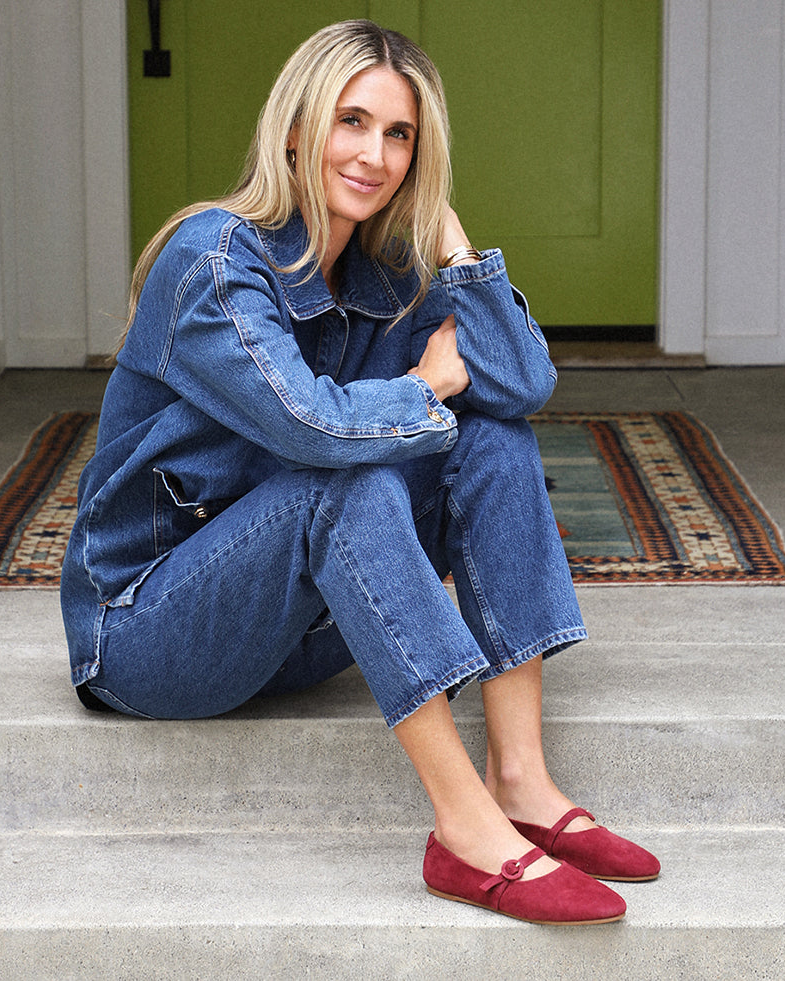 Crane Suede Mary Jane Shoe - Port | beek