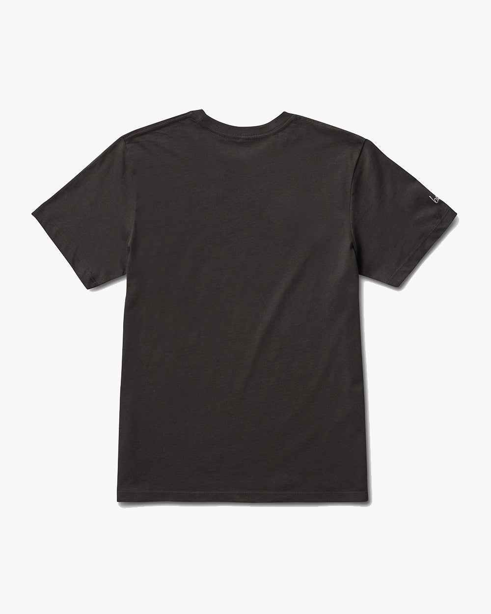 Feather tee shirt in vintage black - product back