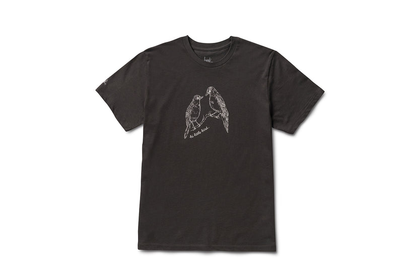 Feather Tee - Vintage Black