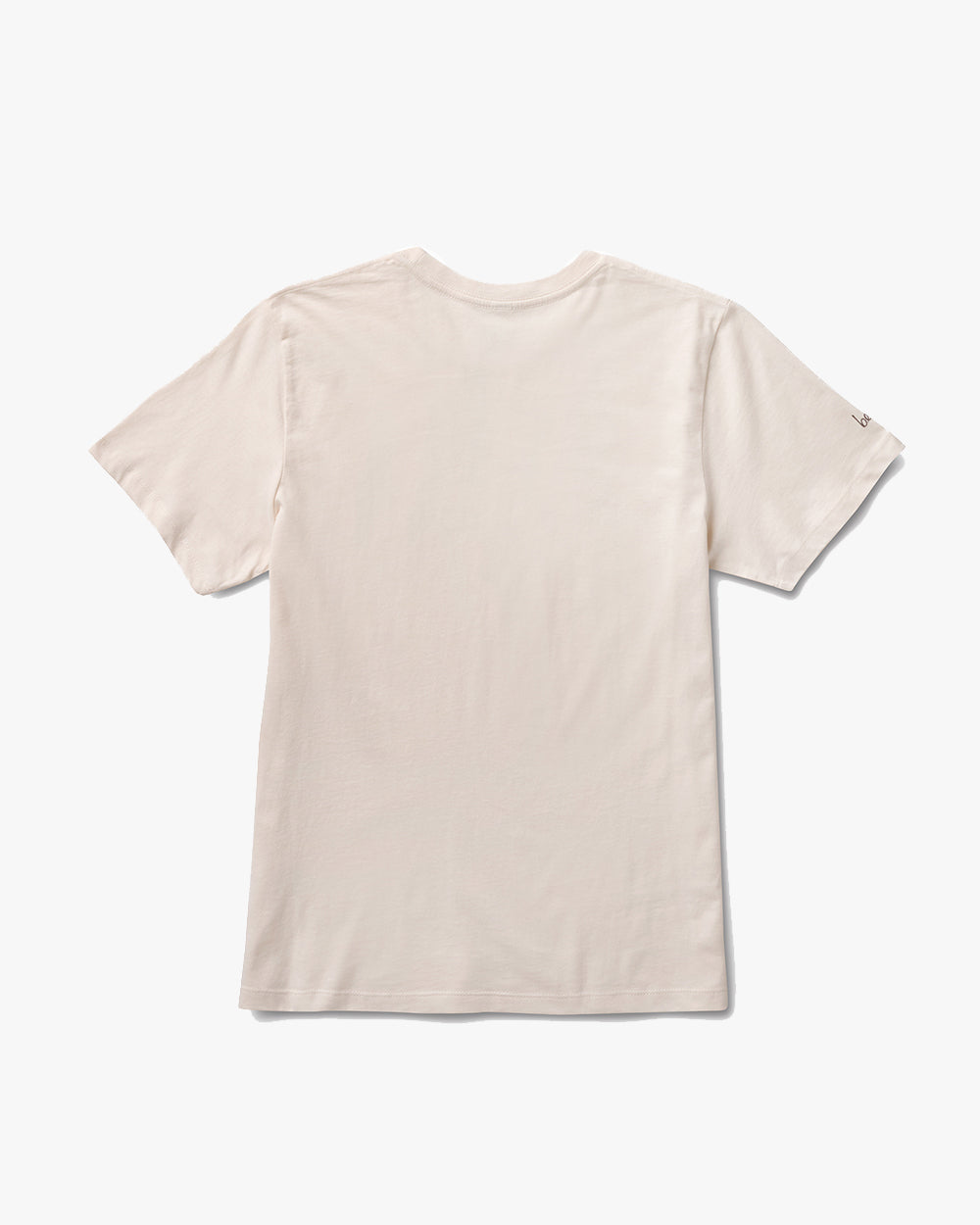 Feather tee shirt in vintage white - product back