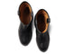 Grouse slouchy leather boot in black - product top shot
