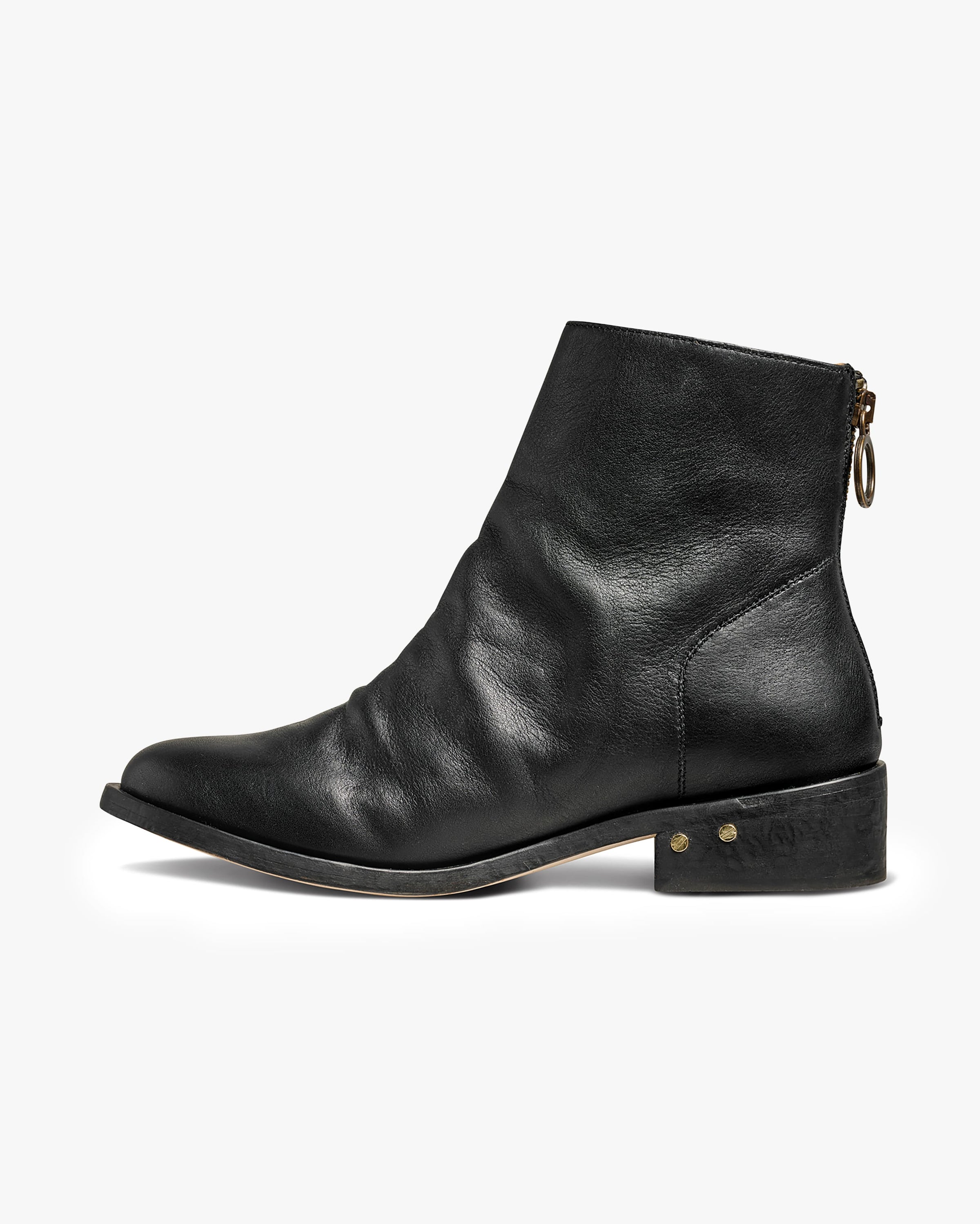 hauck boots Hawk Leather Ankle Boot - Black