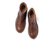 Hawk leather ankle boot in mahogany - product top shot