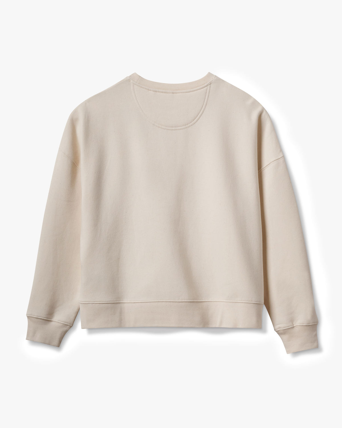 Little Bird Sweatshirt in vintage white - product back shot