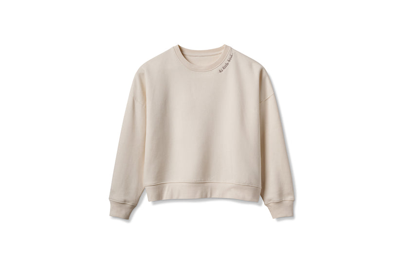Little Bird Sweatshirt - Vintage White