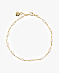 Pearl bead anklet product shot