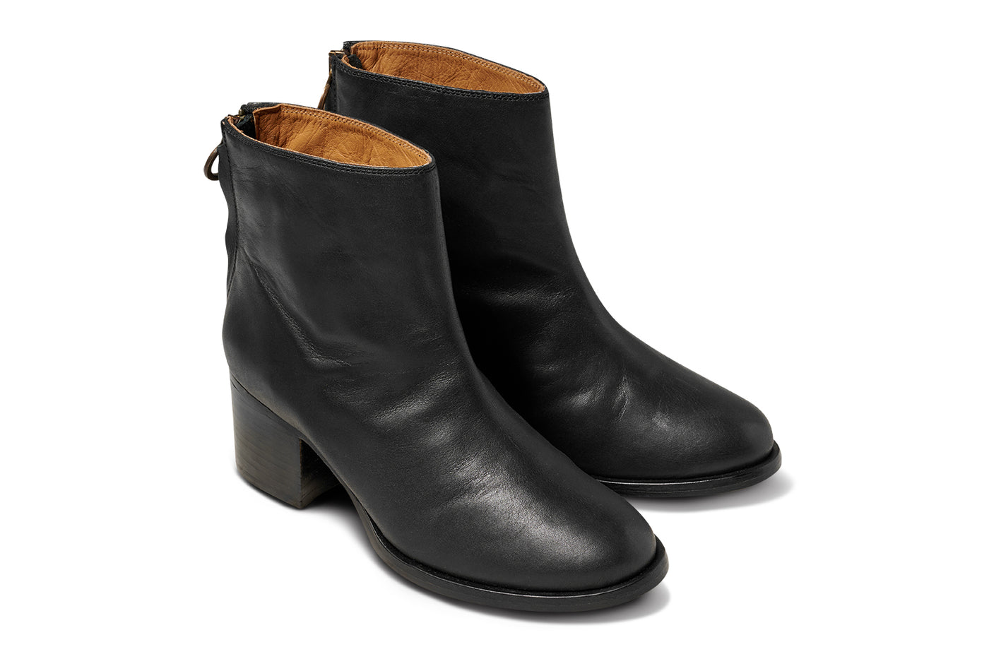 PHEASANT Black Leather Boots | beek