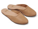 Phoebe Perforated leather ballet mule - product angle shot