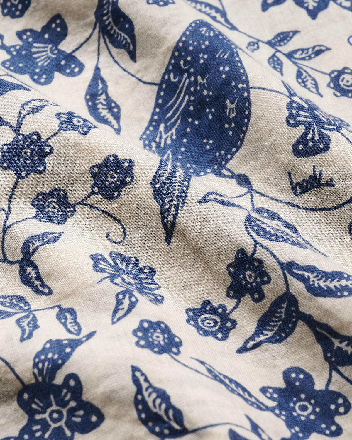 Pixie Scarf in navy - product shot