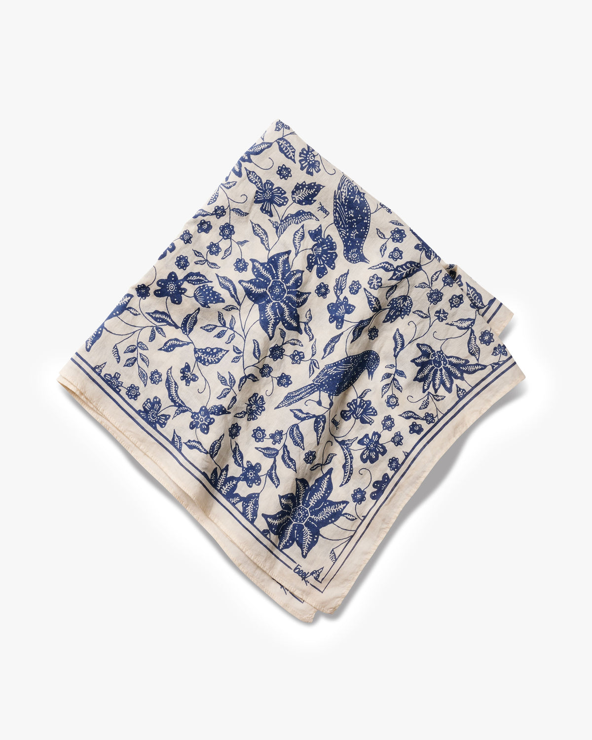 Pixie Scarf in navy - product shot