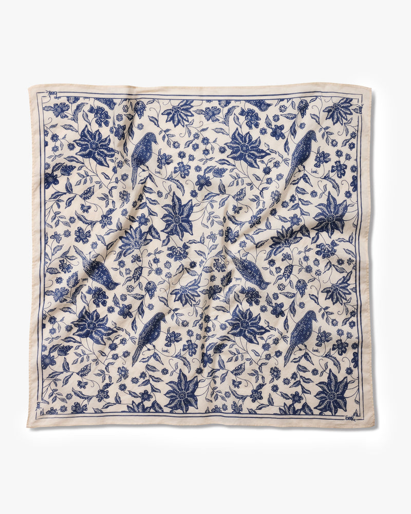 Pixie Scarf in navy - product shot
