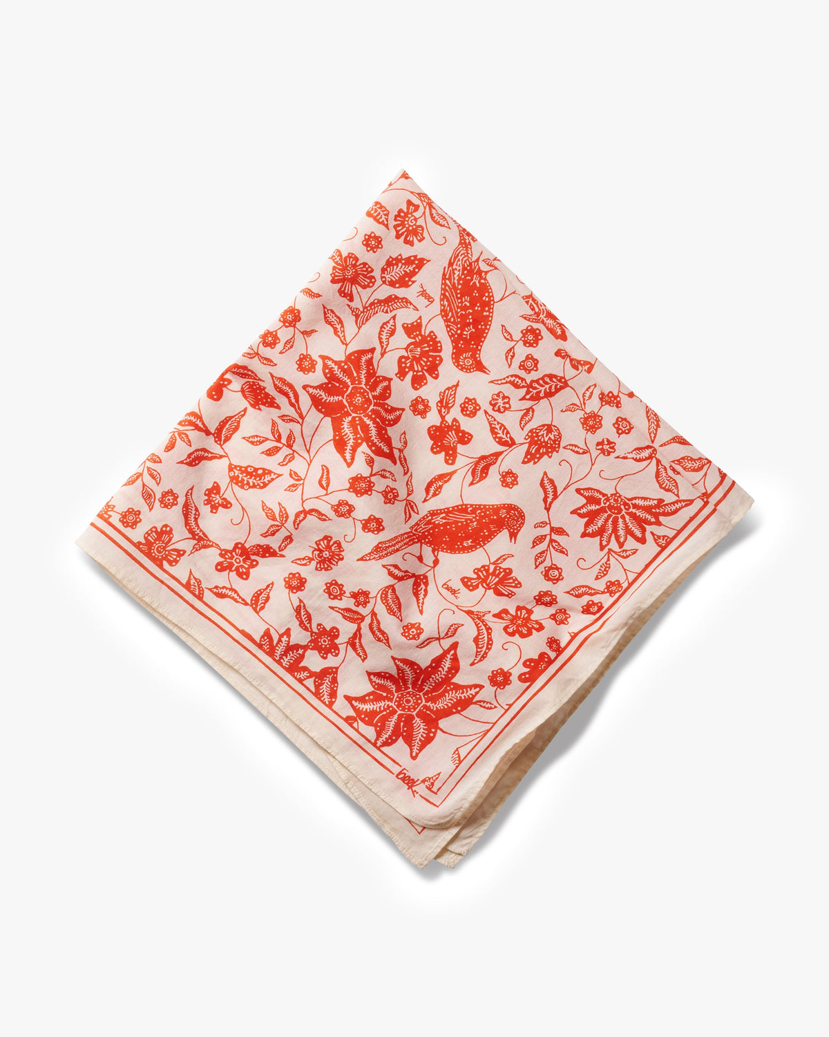 Pixie Scarf in tomato - product shot