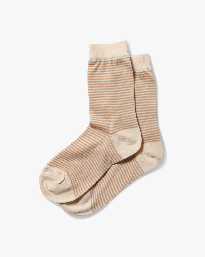 PUFFIN CREW SOCK - Vanilla