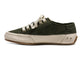Sandpiper suede sneaker shoes in ivy - product side shot
