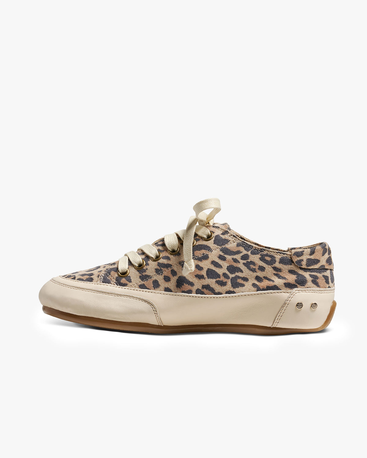 Sandpiper sneakers in leopard - product side shot