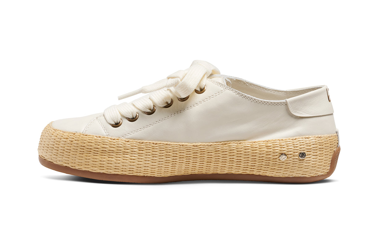 SANDPIPER - White/Raffia