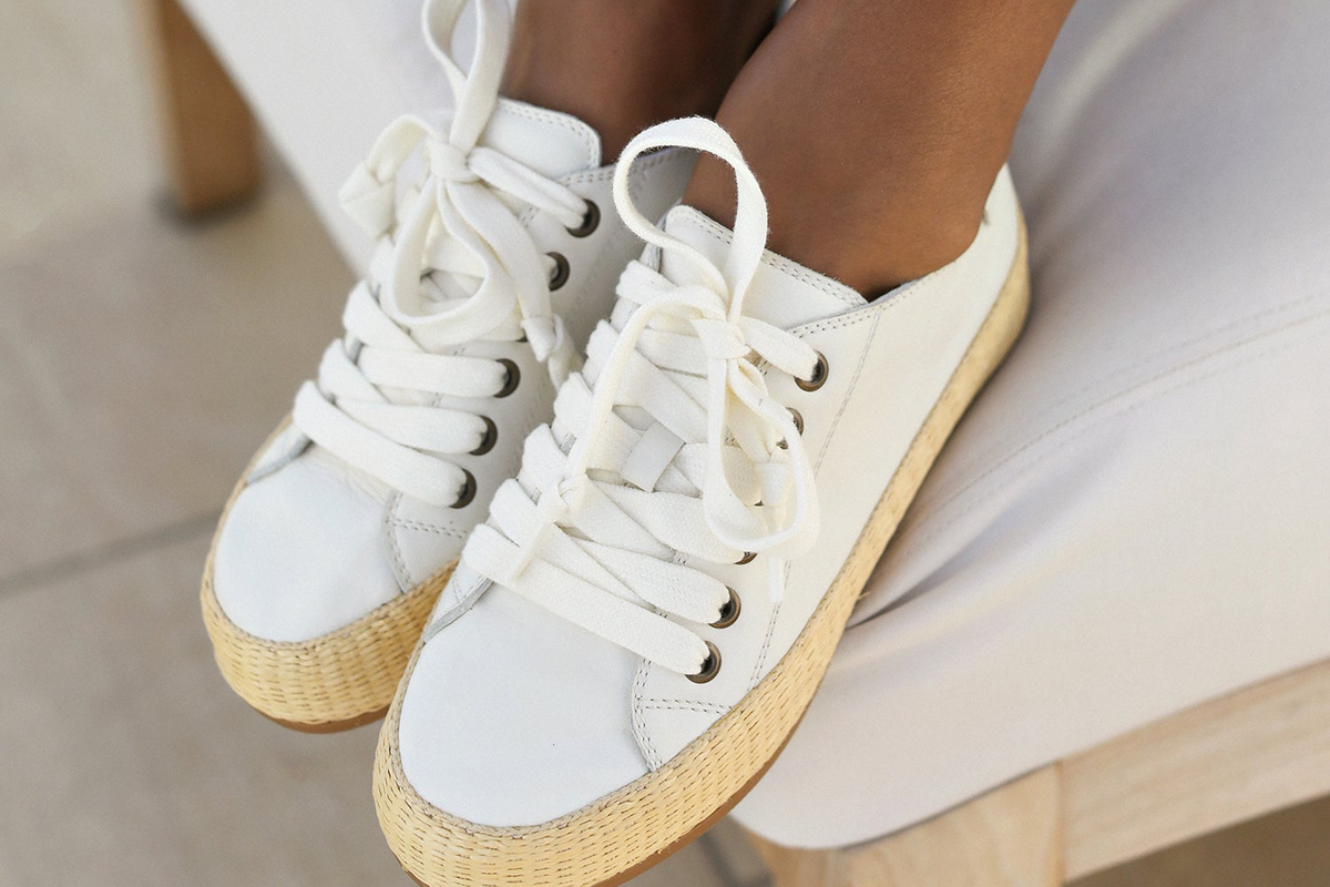 SANDPIPER - White/Raffia