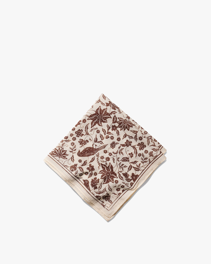 Pixie Scarf in coffee - product folded shot
