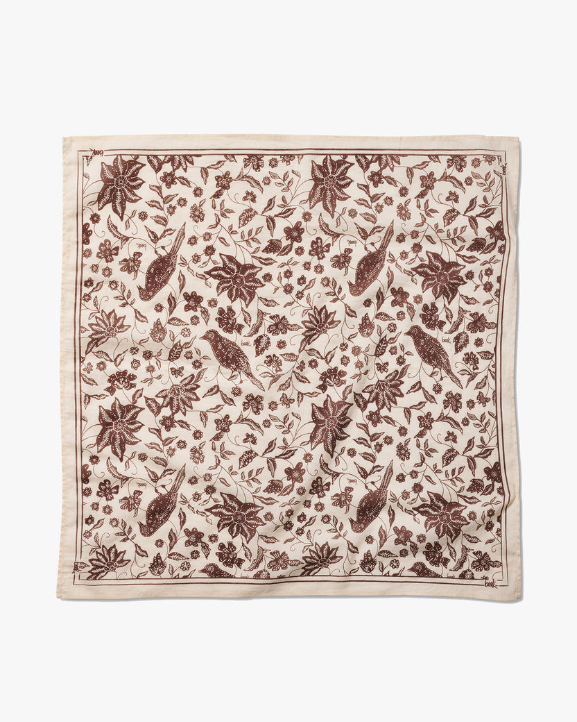 Pixie Scarf in coffee - product front shot