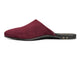 Siskin suede mule in port - product side shot