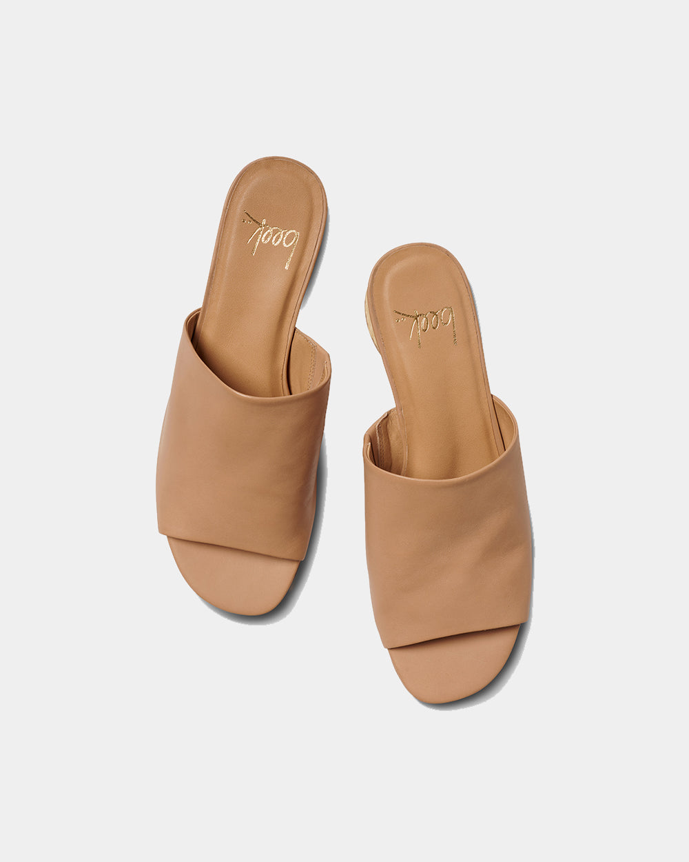 Stilt leather and raffia heeled sandal in beach - product top shot