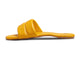 Sugarbird slide sandals in sunflower - side shot