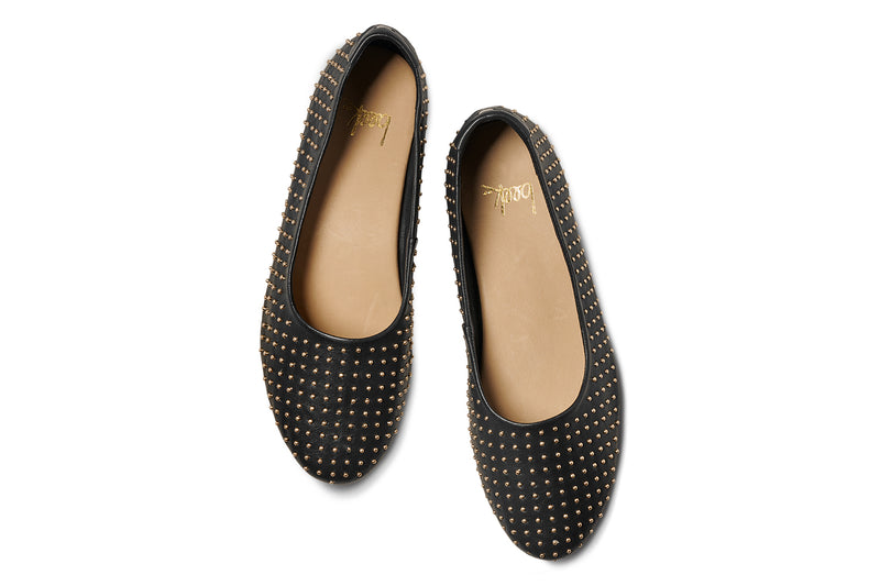 V BALLET【BLK】/ SUI swiftlet-stud-black-beek-
