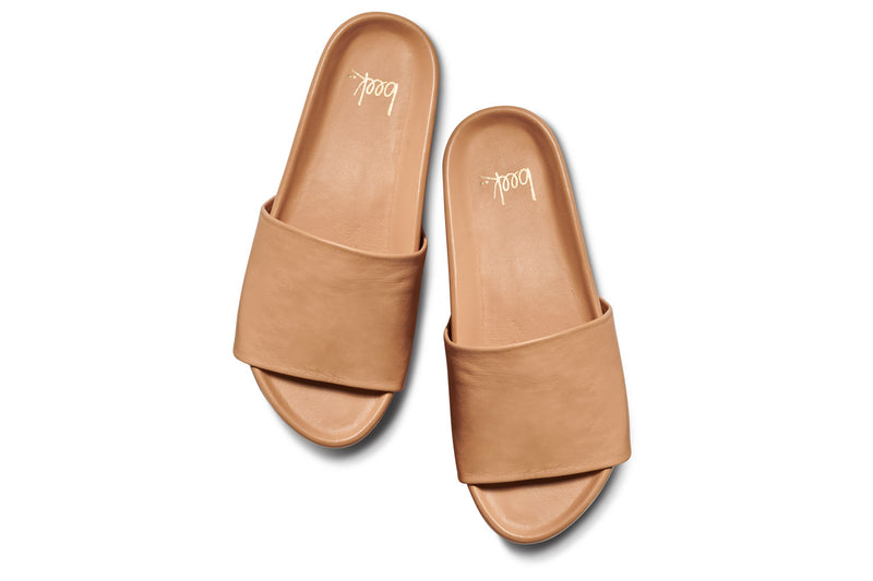 Albatross platform sandal - beach - top shot