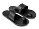 Finch toe ring sandal - black - angle shot