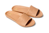 Gallito slide sandal - honey - angle shot