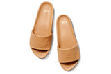 Gallito slide sandal - honey - top shot