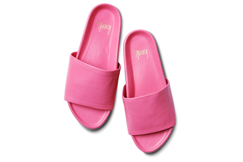 Pelican platform sandal - hibiscus - top shot