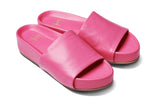 Pelican platform sandal - hibiscus - angle shot