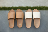 Pelican platform sandal - honey & eggshell/beach - product shot