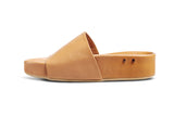 Pelican platform sandal - honey - side shot