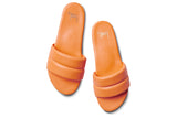 Sugarbird slide sandal - papaya - top shot